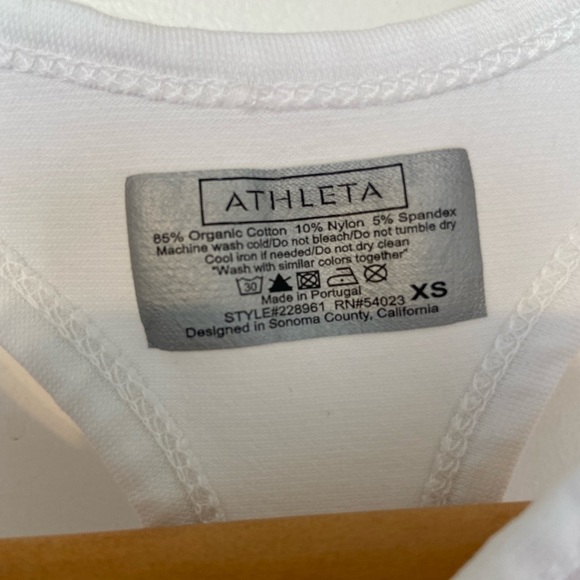 Athleta Pure Dip Dye Ombre Racerback Size XS - Picture 4 of 6